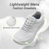 imageWide Toe Shoes for Men  New Wide Width Hiking Sneakers for Mens  Arch Support Walking Shoe for Plantar Fasciitics  Comfortable Work Sneaker for ManK2gray