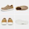 imageOrthoComfoot Mens Orthopedic SlipOn Loafers Walking Shoes Casual Arch Support Loafers for Plantar Fasciitis Comfortable Orthotic Dress Shoes for Foot and Heel Pain ReliefW3camel