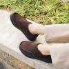 imageOrthoComfoot Mens Orthopedic SlipOn Loafers Walking Shoes Casual Arch Support Loafers for Plantar Fasciitis Comfortable Orthotic Dress Shoes for Foot and Heel Pain ReliefW5coffee