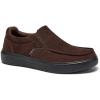 imageOrthoComfoot Mens Orthopedic SlipOn Loafers Walking Shoes Casual Arch Support Loafers for Plantar Fasciitis Comfortable Orthotic Dress Shoes for Foot and Heel Pain ReliefW5coffee