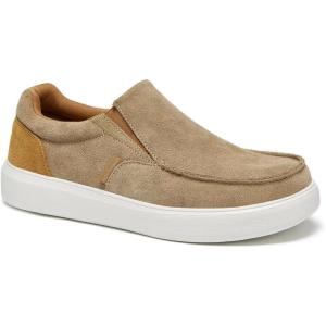 imageOrthoComfoot Mens Orthopedic SlipOn Loafers Walking Shoes Casual Arch Support Loafers for Plantar Fasciitis Comfortable Orthotic Dress Shoes for Foot and Heel Pain ReliefW3camel