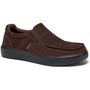 imageOrthoComfoot Mens Orthopedic SlipOn Loafers Walking Shoes Casual Arch Support Loafers for Plantar Fasciitis Comfortable Orthotic Dress Shoes for Foot and Heel Pain ReliefW5coffee