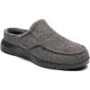 imageOrthoComfoot Mens Orthopedic Slippers Shoes with Arch Support Plantar Fasciitis House Slip On Loafers Comfortable Moccasin Mule Clogs for Indoor OutdoorBrown