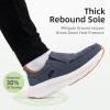 imageMens Orthopedic Slip On Loafers with Arch Support Comfortable Plantar Fasciitis Orthotic Shoes for Plantar Fasciitis Canvas Thick Sole Walking Shoes for Foot and Heel Pain ReliefW1denim1