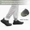 imageMens Orthopedic Slip On Loafers with Arch Support Comfortable Plantar Fasciitis Orthotic Shoes for Plantar Fasciitis Canvas Thick Sole Walking Shoes for Foot and Heel Pain ReliefW2black1