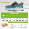 imageOrthoComfoot Womens Orthopedic Fashion Sneakers for Plantar Fasciitis Supportive Cushioned Walking Shoes with Arch Support Orthotic Soft Casual Sneakers for Ankle and Foot Pain ReliefW2gray