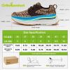 imageOrthoComfoot Womens Orthopedic Fashion Sneakers for Plantar Fasciitis Supportive Cushioned Walking Shoes with Arch Support Orthotic Soft Casual Sneakers for Ankle and Foot Pain ReliefW3leopard