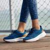 imageOrthoComfoot Womens Orthopedic Fashion Sneakers for Plantar Fasciitis Supportive Cushioned Walking Shoes with Arch Support Orthotic Soft Casual Sneakers for Ankle and Foot Pain ReliefW3blue