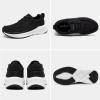 imageOrthoComfoot Womens Orthopedic Fashion Sneakers for Plantar Fasciitis Supportive Cushioned Walking Shoes with Arch Support Orthotic Soft Casual Sneakers for Ankle and Foot Pain ReliefW1black