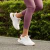 imageOrthoComfoot Womens Orthopedic Fashion Sneakers for Plantar Fasciitis Supportive Cushioned Walking Shoes with Arch Support Orthotic Soft Casual Sneakers for Ankle and Foot Pain ReliefW2beige