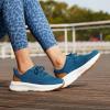 imageOrthoComfoot Womens Orthopedic Fashion Sneakers for Plantar Fasciitis Supportive Cushioned Walking Shoes with Arch Support Orthotic Soft Casual Sneakers for Ankle and Foot Pain ReliefW3blue