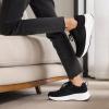 imageOrthoComfoot Womens Orthopedic Fashion Sneakers for Plantar Fasciitis Supportive Cushioned Walking Shoes with Arch Support Orthotic Soft Casual Sneakers for Ankle and Foot Pain ReliefW1black