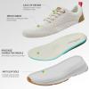 imageOrthoComfoot Womens Orthopedic Fashion Sneakers for Plantar Fasciitis Supportive Cushioned Walking Shoes with Arch Support Orthotic Soft Casual Sneakers for Ankle and Foot Pain ReliefW2beige