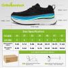 imageOrthoComfoot Womens Orthopedic Fashion Sneakers for Plantar Fasciitis Supportive Cushioned Walking Shoes with Arch Support Orthotic Soft Casual Sneakers for Ankle and Foot Pain ReliefW1black