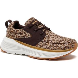 imageOrthoComfoot Womens Orthopedic Fashion Sneakers for Plantar Fasciitis Supportive Cushioned Walking Shoes with Arch Support Orthotic Soft Casual Sneakers for Ankle and Foot Pain ReliefW3leopard
