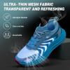 imageOrthopedic Road Running Shoes for Womens Comfortable Casual Arch Support Plantar Fasciitis Flat Feet Tennis Walking Shoes Orthotic Supportive Athletic Sports Sneakers for Foot Heel Pain ReliefW2sky Blue