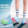 imageOrthopedic Road Running Shoes for Womens Comfortable Casual Arch Support Plantar Fasciitis Flat Feet Tennis Walking Shoes Orthotic Supportive Athletic Sports Sneakers for Foot Heel Pain ReliefW2sky Blue