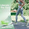imageOrthopedic Road Running Shoes for Womens Comfortable Casual Arch Support Plantar Fasciitis Flat Feet Tennis Walking Shoes Orthotic Supportive Athletic Sports Sneakers for Foot Heel Pain ReliefW3light Green