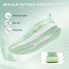 imageOrthopedic Road Running Shoes for Womens Comfortable Casual Arch Support Plantar Fasciitis Flat Feet Tennis Walking Shoes Orthotic Supportive Athletic Sports Sneakers for Foot Heel Pain ReliefW3light Green