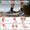 imageMens Orthopedic Close Toes Hiking Sandals Plantar Fasciitis Arch Support Adjustable Hook Loop Strap Athletic Sport Shoes Comfortable Casual Camping Waterproof Summer Walking SandalsW2grey