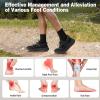 imageMens Orthopedic Close Toes Hiking Sandals Plantar Fasciitis Arch Support Adjustable Hook Loop Strap Athletic Sport Shoes Comfortable Casual Camping Waterproof Summer Walking SandalsW1black