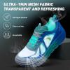 imageMens Orthopedic Diabetic Wide Running Shoes Comfortable Arch Support Plantar Fasciitis Sports Sneakers Casual Swollen Orthotic Work Tennis Walking Shoes for Foot and Heel Pain ReliefK3azure Blue