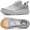 imageMens Orthopedic Diabetic Wide Running Shoes Comfortable Arch Support Plantar Fasciitis Sports Sneakers Casual Swollen Orthotic Work Tennis Walking Shoes for Foot and Heel Pain ReliefK2gray