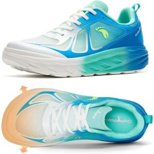 imageMens Orthopedic Diabetic Wide Running Shoes Comfortable Arch Support Plantar Fasciitis Sports Sneakers Casual Swollen Orthotic Work Tennis Walking Shoes for Foot and Heel Pain ReliefK3azure Blue