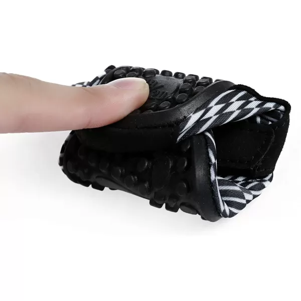LRUN Baby Water Shoes Barefoot Skin Aqua Sock Swim Shoes for Beach Swim Pool Infant Swim ShoesBlack