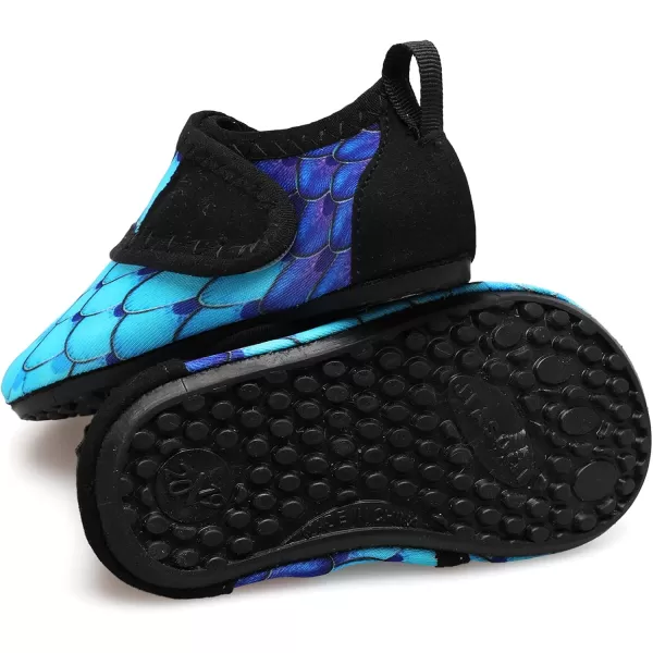 LRUN Baby Water Shoes Barefoot Skin Aqua Sock Swim Shoes for Beach Swim Pool Infant Swim ShoesFeather