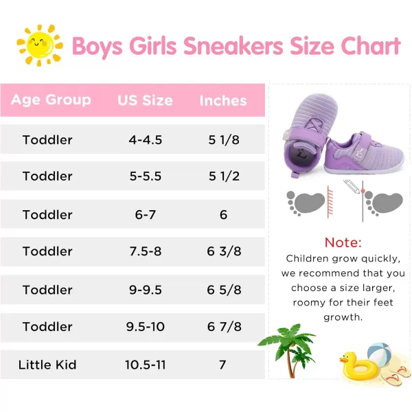LRUN Barefoot Shoes Toddler Sneakers Boys Girls Lightweight Shoes Knit Kids Walking Shoes for Indoor OutdoorPurple Mix