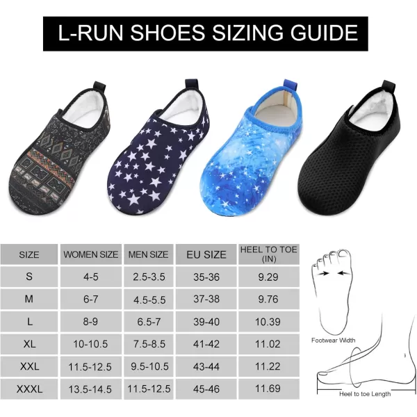 LRUN Womens Mens House Slippers Indoor Home Shoes Warm Barefoot Slippers Outdoor House Shoes AntislipNavy Star