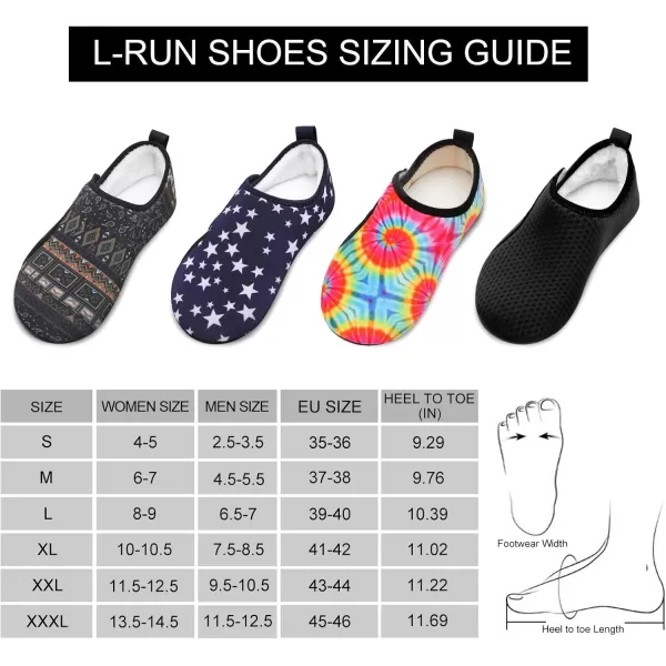 LRUN Womens Mens House Slippers Indoor Home Shoes Warm Barefoot Slippers Outdoor House Shoes AntislipRed Tie Dye