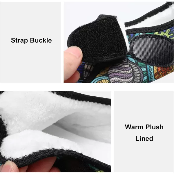 LRUN Womens Mens House Slippers Indoor Home Shoes Warm Barefoot Slippers Outdoor House Shoes AntislipSea World