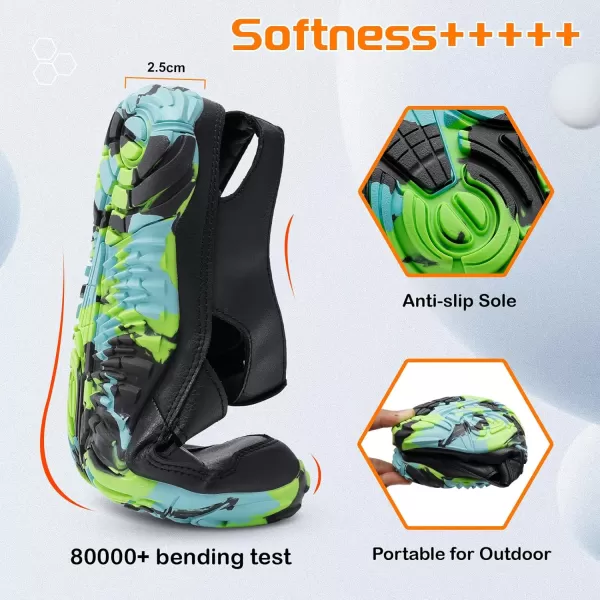 LRUN Flat Sandals Barefoot Platform Shoes Athletic Sports Sandals Walking Shoes for Women Men Indoor Outdoor SneakerDark Grey