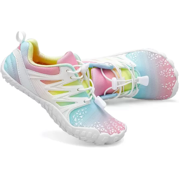 LRUN Kids Water Shoes Boys Girls Barefoot Water Hiking Shoes Indoor Outdoor Quick Dry Athletic Sneaker ShoesMulticolor
