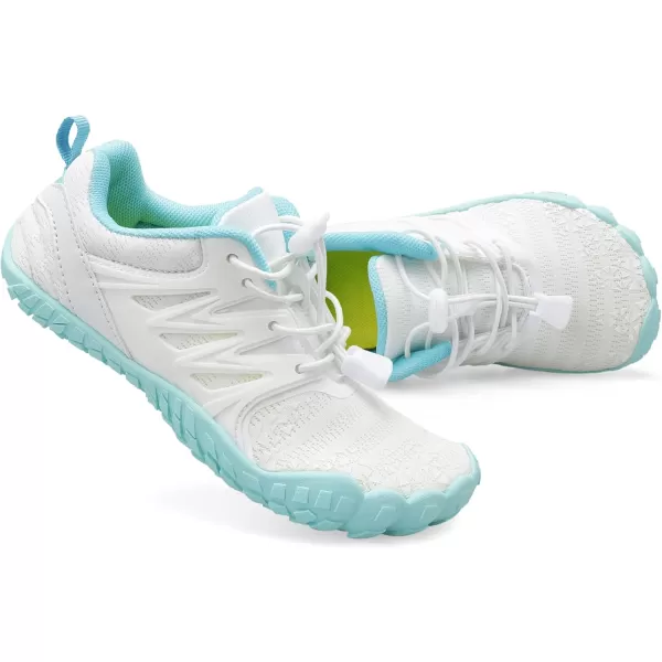 LRUN Kids Water Shoes Boys Girls Barefoot Water Hiking Shoes Indoor Outdoor Quick Dry Athletic Sneaker ShoesWhite