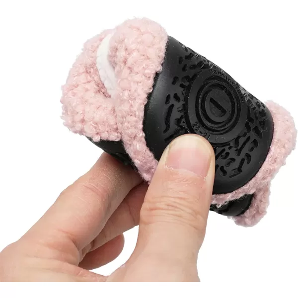 LRUN Toddler Boys Girls House Slippers Indoor Home Shoes Warm Slipper Socks for Kids Baby Soft Winter Warm Walking ShoesApink