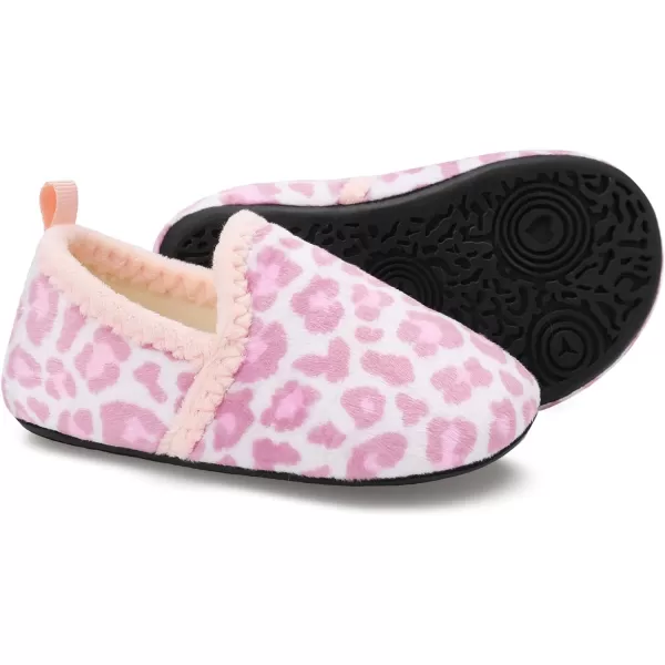 LRUN Toddler Boys Girls House Slippers Indoor Home Shoes Warm Slipper Socks for Kids Baby Soft Winter Warm Walking ShoesLips