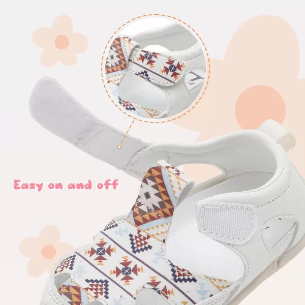 LRUN Toddler Mary Jane Shoes Girls Casual Barefoot Sandals Breathable Princess Dress Flats NonSlip Rubber Sole Infant First Walker Shoes for Outdoor IndoorRetro