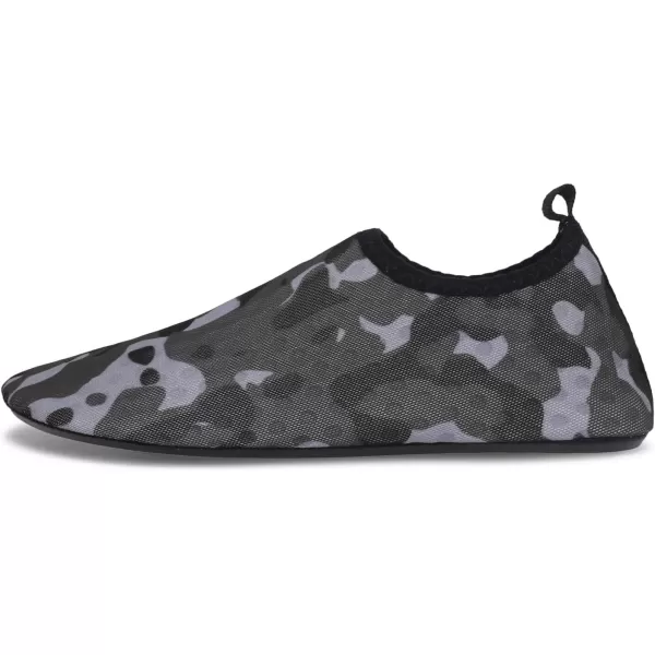 LRUN Toddler Water Shoes Barefoot Aqua Socks Kids Swim Shoes for Beach Pool Surfing YogaGrey
