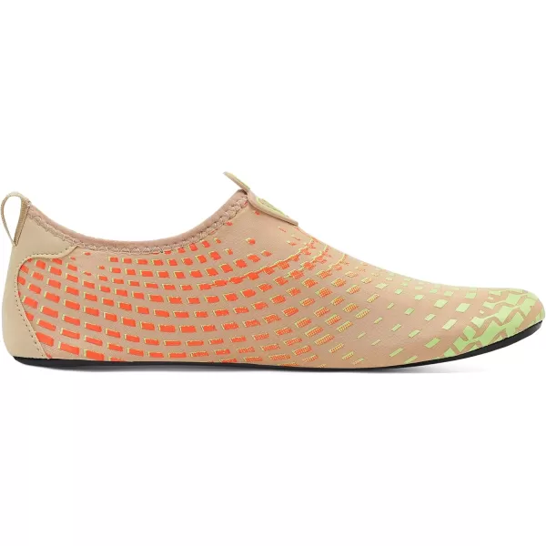 LRUN Women Water Shoes Mens Barefoot Skin Aqua Socks for Run Dive Surf Swim Beach Yoga Quick DryingWzh Beige