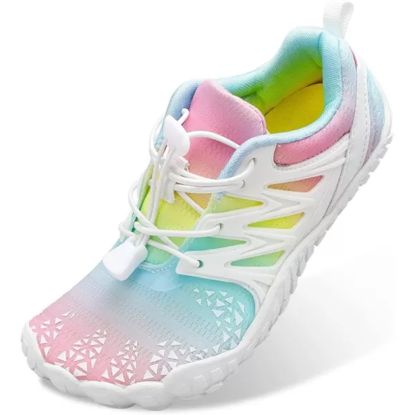 LRUN Kids Water Shoes Boys Girls Barefoot Water Hiking Shoes Indoor Outdoor Quick Dry Athletic Sneaker ShoesMulticolor