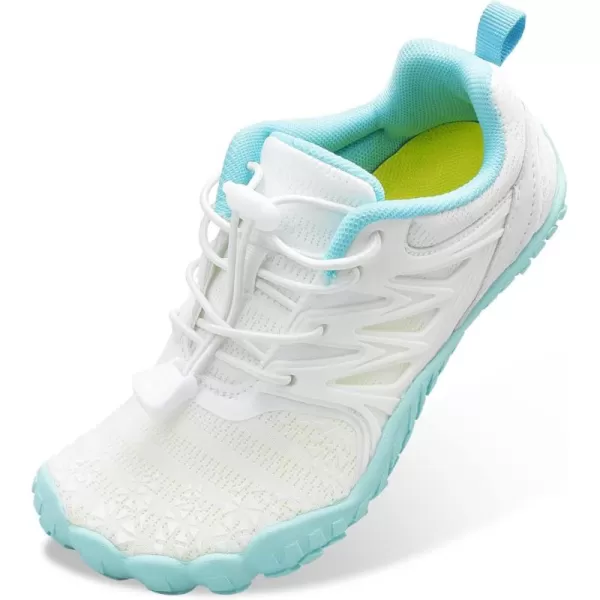 LRUN Kids Water Shoes Boys Girls Barefoot Water Hiking Shoes Indoor Outdoor Quick Dry Athletic Sneaker ShoesWhite