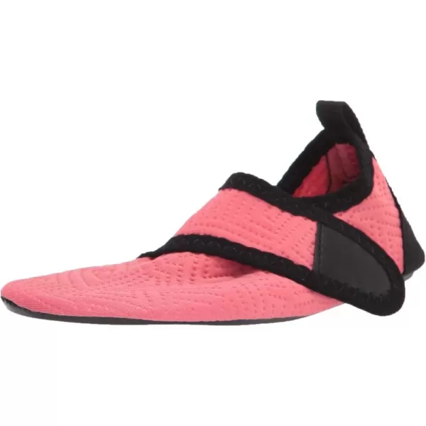 LRUN Toddler Water Shoes Barefoot Aqua Socks Kids Swim Shoes for Beach Pool Surfing YogaStrip Orange