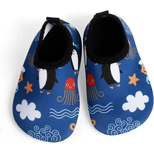 LRUN Baby Walking Shoes Toddler Beach Swim Shoes Barefoot Skin Shoes Blue 1218 MonthEU1920
