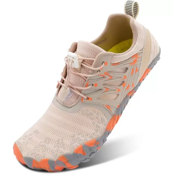 LRUN Barefoot Water Shoes Women Mens Aqua Sock Athletic Hiking Water Sports Shoes for Swim Beach Pool Sand Diving WalkingAbrown