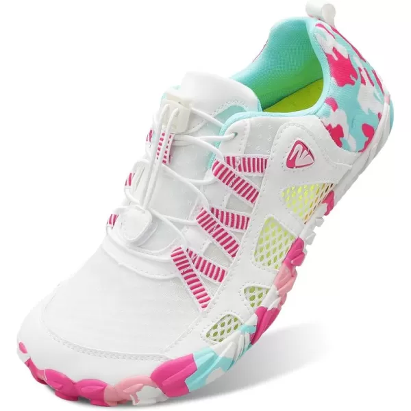 LRUN Barefoot Water Shoes Women Mens Aqua Sock Athletic Hiking Water Sports Shoes for Swim Beach Pool Sand Diving WalkingNwhite Camouflage