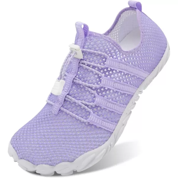 LRUN Barefoot Water Shoes Women Mens Aqua Sock Athletic Hiking Water Sports Shoes for Swim Beach Pool Sand Diving WalkingOpurple