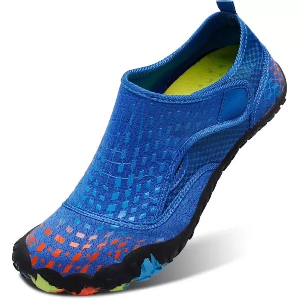 LRUN Barefoot Water Shoes Women Mens Aqua Sock Athletic Hiking Water Sports Shoes for Swim Beach Pool Sand Diving WalkingPblue